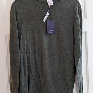 Gap 100% Merino Wool Sweater, Size Medium, Tall